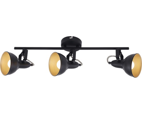 Taklampa med tre spotlights