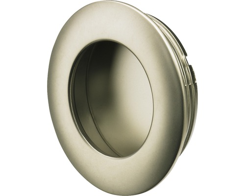 Skålhandtag HETTICH till skjutdörr 35mm matt nickel