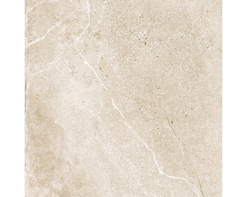 Utomhusklinker FLAIRSTONE Granitkeramik City wave beige 60 x 60 x 2 cm