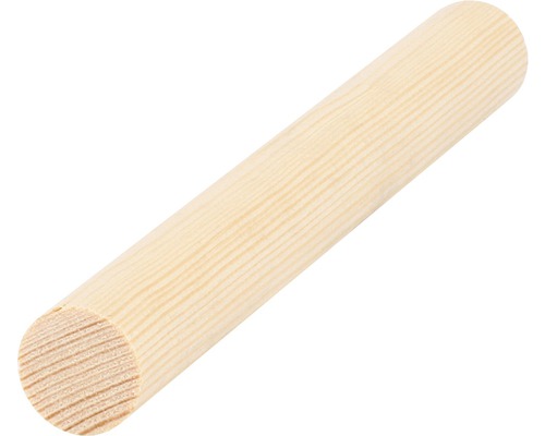 Rundstav furu EHL PROLIST Ø33mmx2500mm obehandlad Rundstav av ljust trä