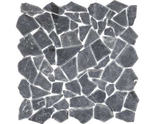 Mosaik marmor natursten Nero Marquinia 30,5x30,5 cm