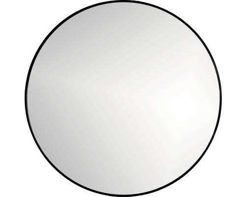 Spegel CORDIA Round line svart 80 cm