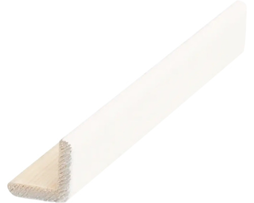 Hörnlist furu EHL PROLIST 21x21x1000mm antikvit S 0502-Y Vitlackerad golvsockel i trä