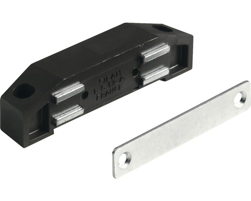 Magnetlås HETTICH med platta brun 10kg 10-pack Magnetisk dörrstopp med motplatta