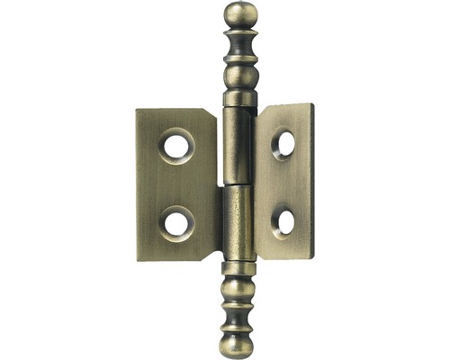 Möbelgångjärn HETTICH 30x40mm höger brun 10-pack