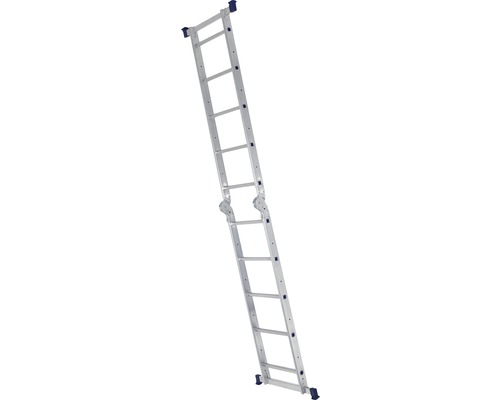 Aluminium universalstege med flera stegpinnar