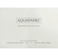 AQUAPANEL logotyp för cementbyggskivor