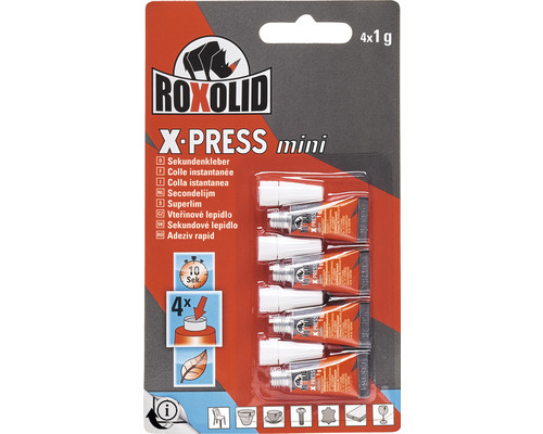 Roxolid X-Press Mini snabblim, 4-pack