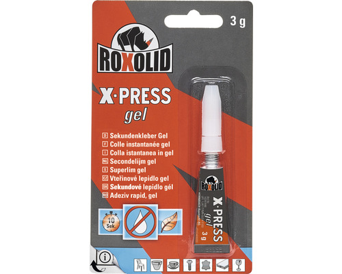 Roxolid X-Press Gel snabblim, 3 gram