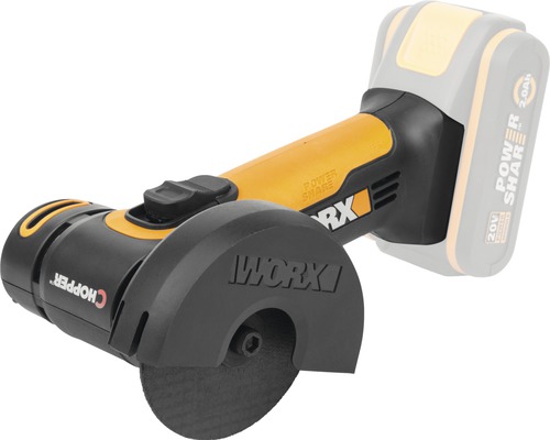 Batteridriven kapskiva från Worx med batteri