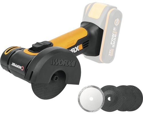 Worx Chopper batteridriven minikapmaskin med kapskivor