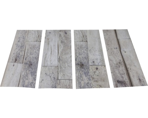 Halkskydd Sticker MYSPOTTI StepOn wood planks trä sten 100x300 mm Fyra vinylgolvpaneler med träutseende