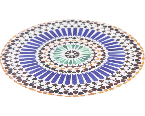 Halkskydd Sticker MYSPOTTI StepOn Jill multicolor 300x300 mm Dekorativ bordstablett med orientaliskt mönster