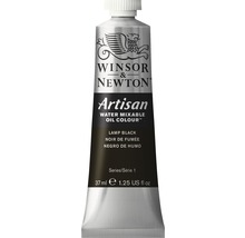 Vattenlöslig oljefärg WINSOR&NEWTON Artisan Oil Nr 337 svart 37ml