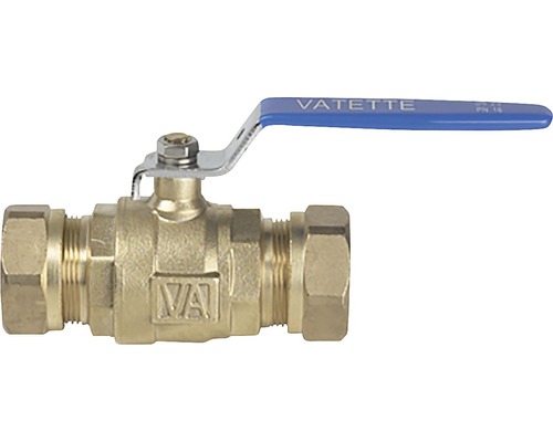 VATETTE Kulventil 811500 rak 28 mm 8547079 Vatette kulventil av mässing