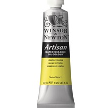 Vattenlöslig oljefärg WINSOR&NEWTON Artisan Oil Nr 346 citrongul 37ml