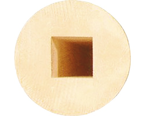 Träskydd med fyrkantigt hål