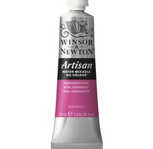 Winsor & Newton Artisan Vattenblandbar oljefärg Permanent Rose, 37 ml