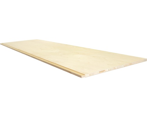 Skärbräda DURI trä brun ek 2050x590x19 mm 2053211 Profilerad träpanel