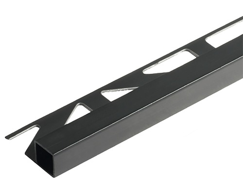 Dekorlist DURAL Squareline DPSP 933 svart PVC 250 cm 9 mm