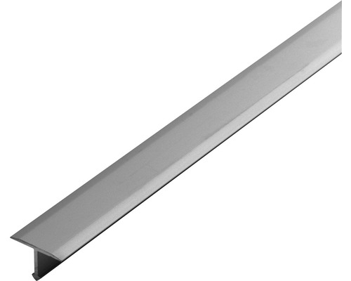 Kakellist DURAL T-Floor TFAE 1400-T grå aluminium 100 cm 7 mm 14 mm täckprofil T-FORM