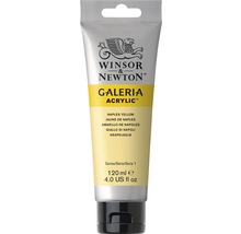 Akrylfärg WINSOR&NEWTON Galeria 422 gul 120ml