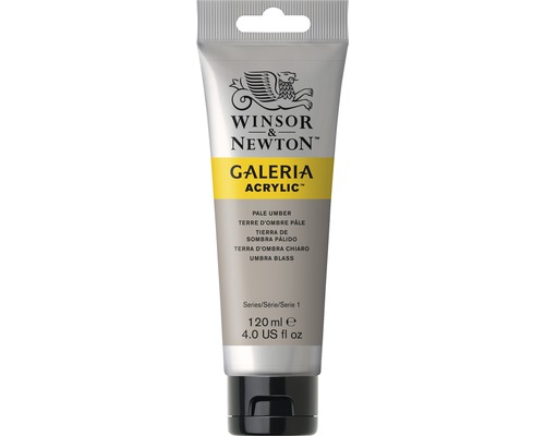 Akrylfärg WINSOR&NEWTON Galeria 438 pale umber 120ml Winsor & Newton Galeria akrylfärg, Umbra Blass, 120 ml tub