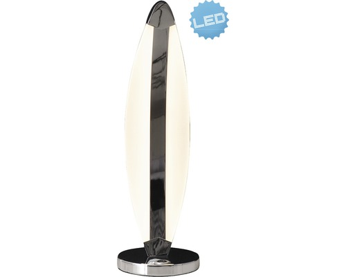 LED-bordslampa med centralt designelement