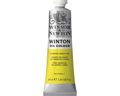 Oljefärg WINSOR&NEWTON Winton Oil Nr 87 (07) gul 37ml