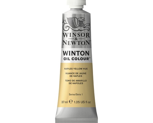 Oljefärg WINSOR&NEWTON Winton Oil Nr 422 (29) gul 37ml Winsor & Newton Winton oljefärg i tub, nyans Neapelgul