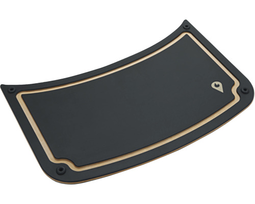 Svart inlägg för arbetsbänk