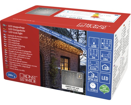 Konstsmide LED istappsslinga förpackning