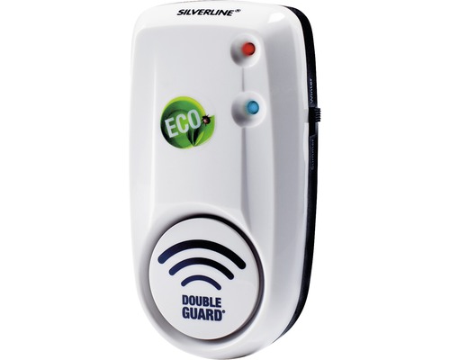 Silverline skadedjursbekämpare för uttag med ECO-symbol och säsongsinställning