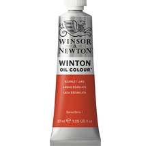Winsor & Newton Winton oljefärg Scarlet Lake, 37 ml