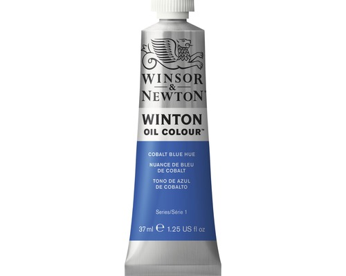 Oljefärg WINSOR&NEWTON Winton Oil Nr 179 (15) blå 37ml Winsor & Newton Winton oljefärg koboltblå nyans, 37 ml tub