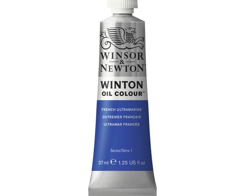 Oljefärg WINSOR&NEWTON Winton Oil Nr 263 (21) blå 37ml Winsor & Newton Winton oljefärg Fransk ultramarin i en 37-milliliters tub