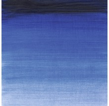 Blå färggradient på duk