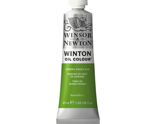 Oljefärg WINSOR&NEWTON Winton Oil Nr 145 (11) grön 37ml Winsor & Newton Winton oljefärg kromgrön nyans, 37 ml tub