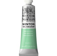Winsor & Newton Winton oljefärg, smaragdgrön, 37 ml