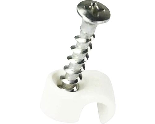 Kabelklämma med skruv för kabelfästning