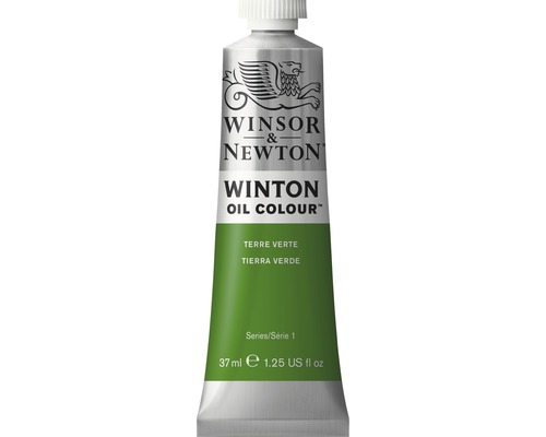 Oljefärg WINSOR&NEWTON Winton Oil Nr 637 (39) grön 37ml Winsor & Newton Winton oljefärg, Grönjord, 37 ml