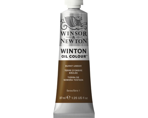 Oljefärg WINSOR&NEWTON Winton Oil Nr 76 (03) brun 37ml Winsor & Newton Winton oljefärg i en 37 ml tub, färg Bränd Umbra