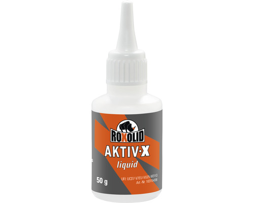 Flaska Roxolid Aktiv-X flytande lim 50 gram