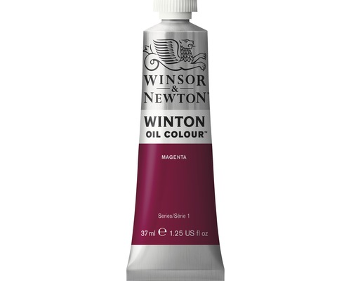 Oljefärg WINSOR&NEWTON Winton Oil Nr 380 (28) lila 37ml Winsor & Newton Winton oljefärg magenta, 37 ml tub