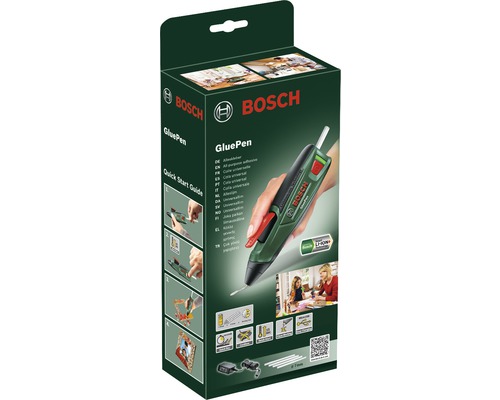 Förpackning av Bosch GluePen limpenna
