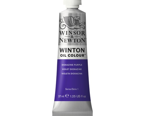 Oljefärg WINSOR&NEWTON Winton Oil Nr 229 (47) lila 37ml Winsor & Newton Winton oljefärg dioxazine purple, 37 ml