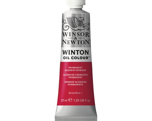 Oljefärg WINSOR&NEWTON Winton Oil Nr 468 röd 37ml Winsor & Newton Winton oljefärg, Alizarin Crimson, 37 ml tub