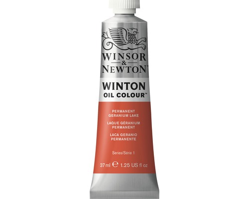 Oljefärg WINSOR&NEWTON Winton Oil Nr 480 röd 37ml