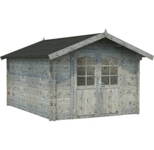Friggebod PALMAKO Lotta 14m² (10m²) 275x380cm impregnerad grå