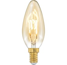 Kronljus COTTEX LED Curly filament amber E14, 4W 150lm stepdim-thumb-0